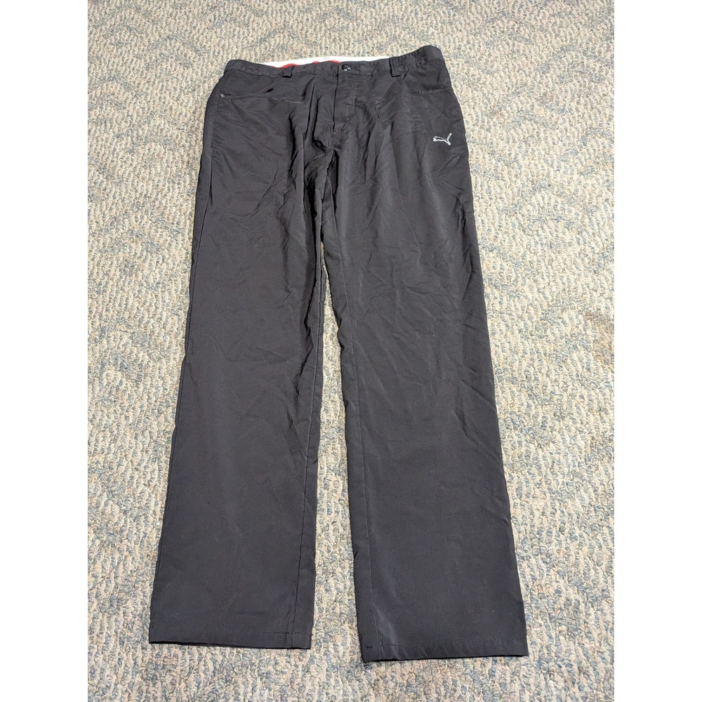 Cobra Puma Golf Mens Black USP DRY Sportlifestyle Pants 559978 W34 L32